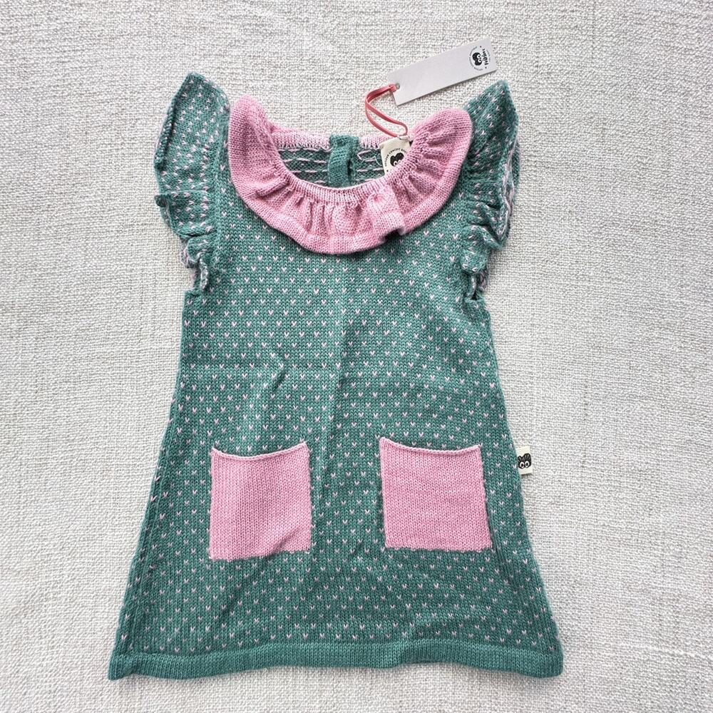 NWT Folklore Sweater Knit Dress 18-24mo